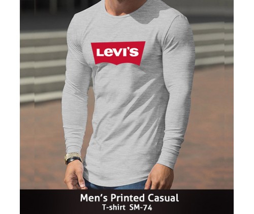 Mens Printed Casual T-shirt SM-74